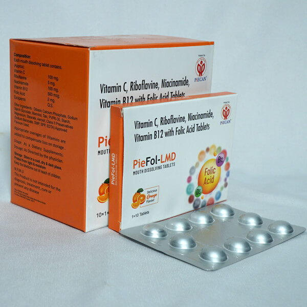 Piefol-LMD Mouth Dissolving Tablets, Packaging Type : Blister