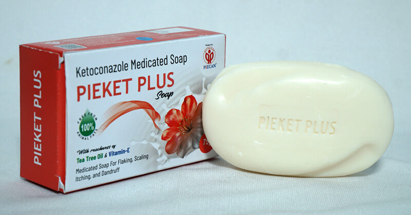 Piecan Pieket Plus Soap, Packaging Size : 75gm
