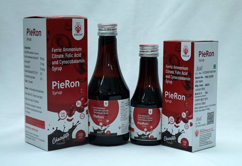 Pieron Syrup, Packaging Type : Plastic Bottle