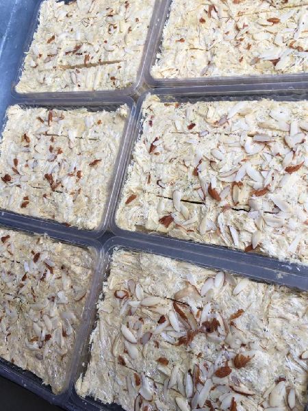Square Soft Dry Fruit Soan Papdi, Taste : Delicious, Style : Flaky ...
