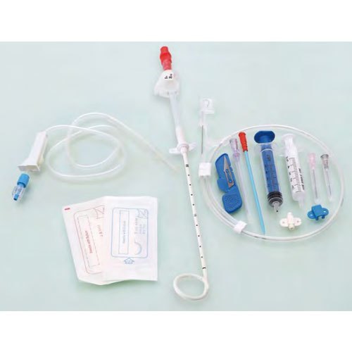 Silicone Chest Drainage Catheter, for Hospital, Clinical, Shape : Straight-Single