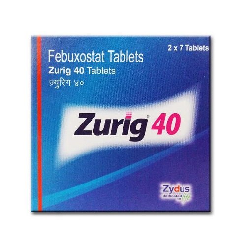 Zurig 40 Mg (Febuxostat) Tablet