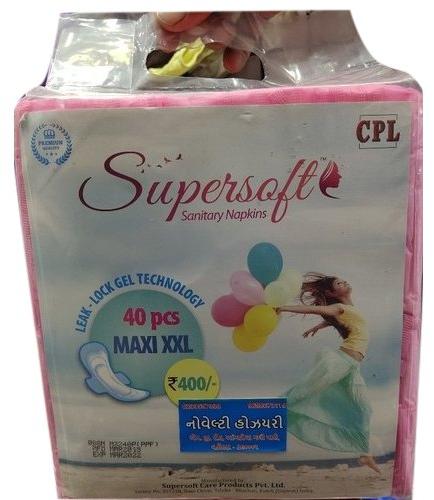 Superssoft sanitary napkins, Packaging Type : Packet