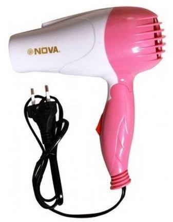Nova Plastic Hair Dryer, Power : 1000 W