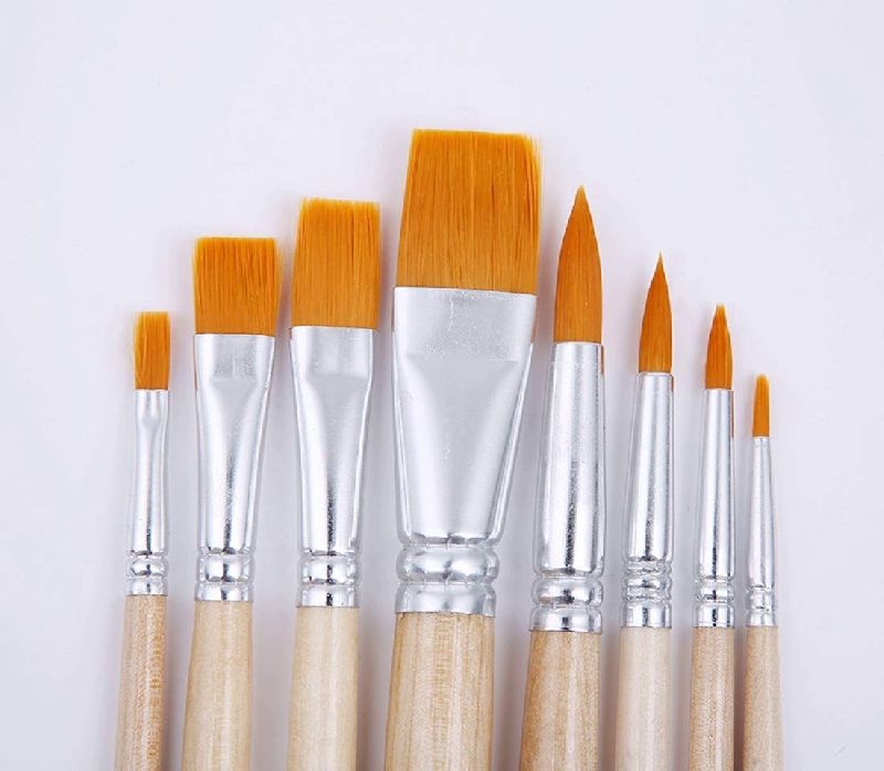 Flat and Round Artist Brush, for Household, Professional, Size : 12inch, 13inch, 14inch, 15inch