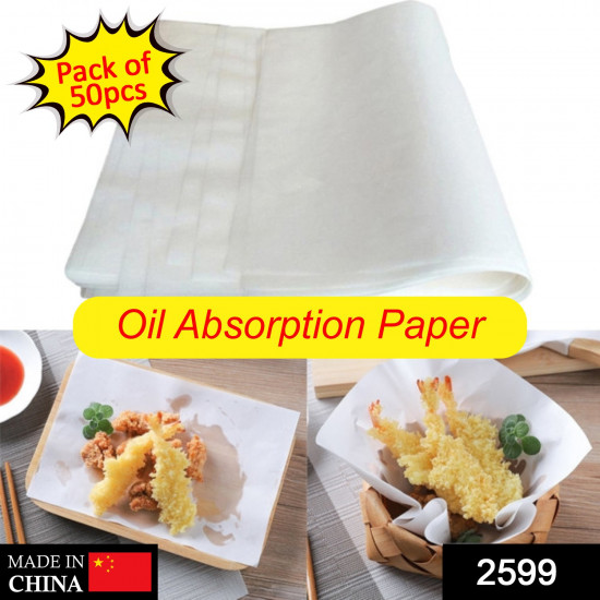 Oil Absorbing Cooking Paper