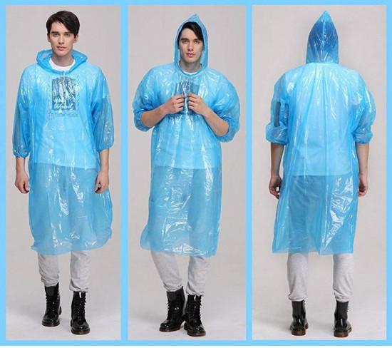 Plastic  Waterproof Rain Poncho