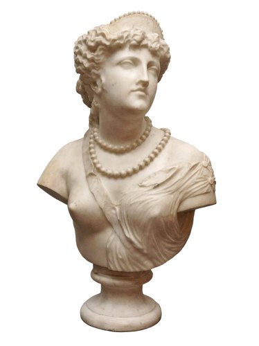 Marble Bust Statue, for Decoration, Size : Multisizes