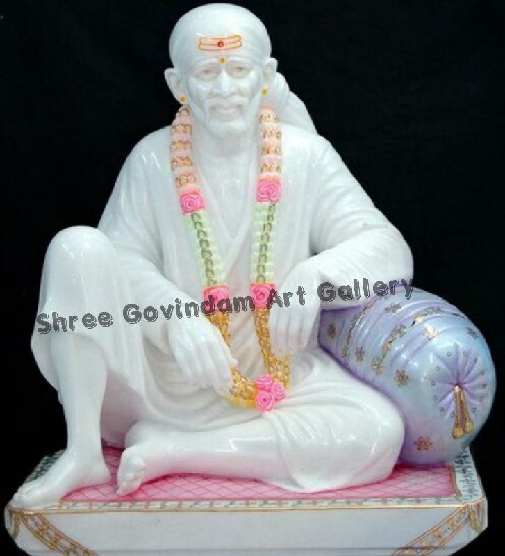 Marble Sai Baba Statue