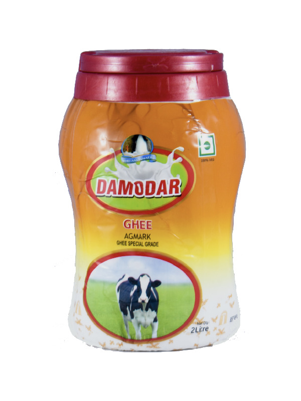 2 Liter Desi Ghee - Jar, for Cooking, Certification : FSSAI