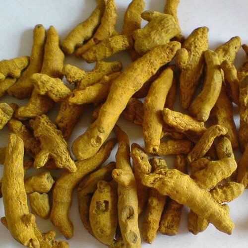 Dried turmeric finger, Color : Yellow