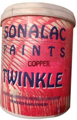 Twinkle Copper Emulsion Paint, Packaging Type : Bucket