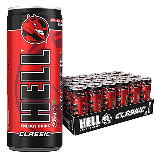 Hell Energy Drink, Packaging Size 250ml by Qmar Star Company from
