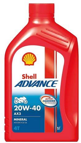 Shell Advance AX3 Stoke Engine Oil, for Automobile Industry, Certification : ISI Certified