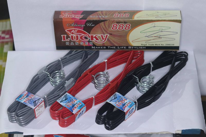 Item Code 888 Wire Cloth Hanger, Packaging Type : Packet