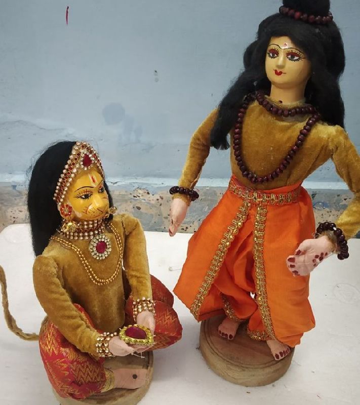 Hanuman Ji Meeting Sri Ram Doll