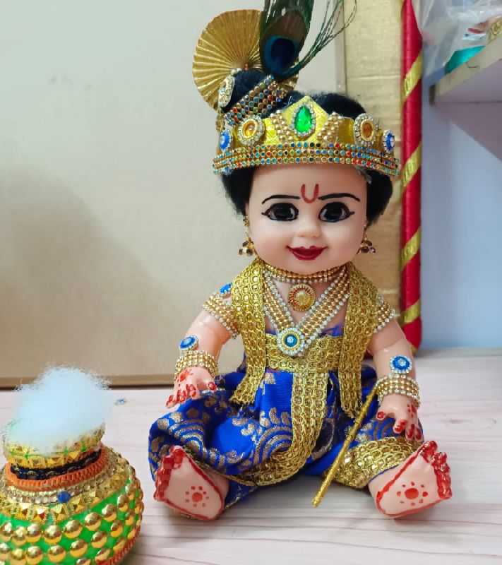SKP 0059 Smiling Krishna Doll