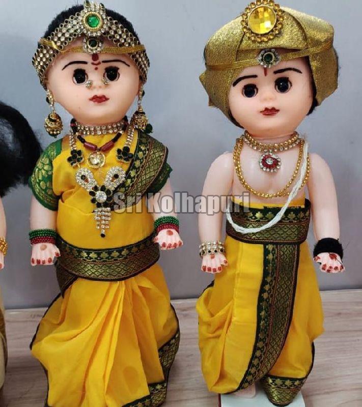 Plastic SKP 0075 Wedding Doll at best price INR 1,500 / Piece in