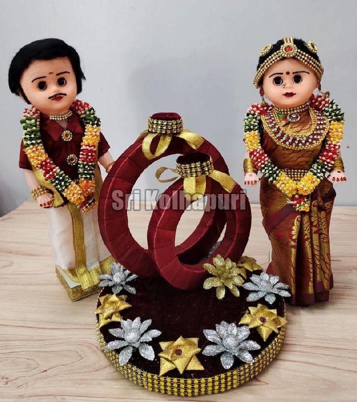 Plastic SKP 0078 Wedding Doll, INR 2,500 / Piece by Sri Kolhapuri The