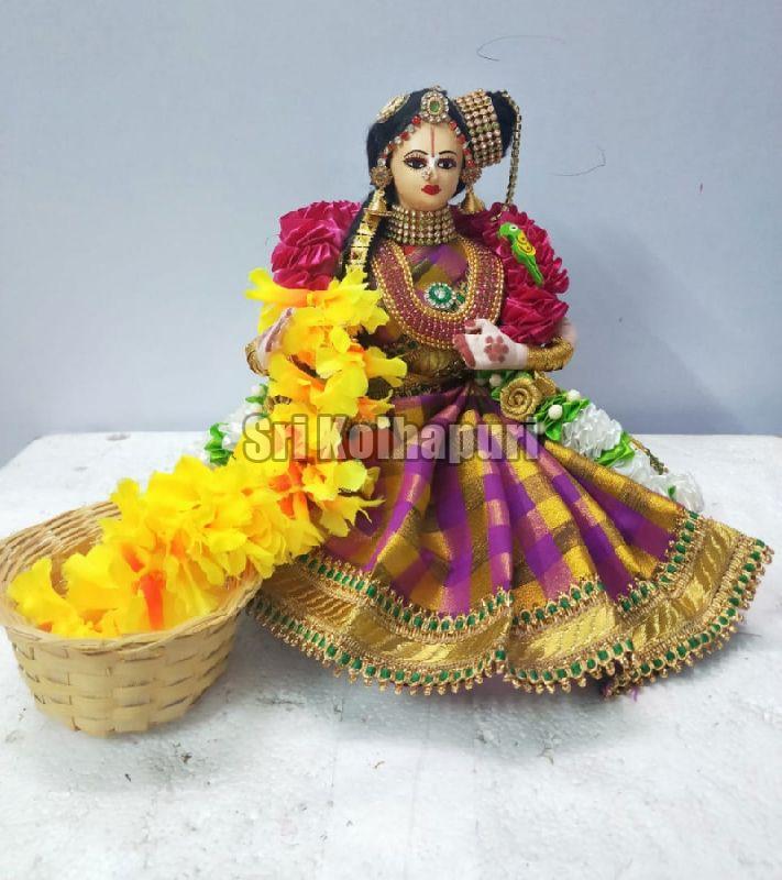 SKP 0086 Andal Making Garland Doll, Type Doll/ Godha Devi at best