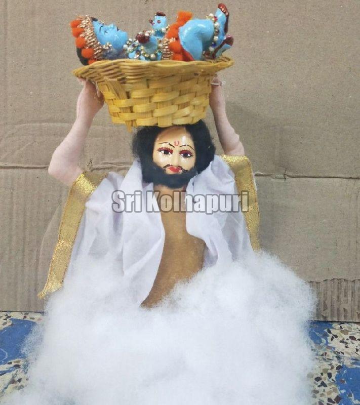 Vasudev Carrying Krishna Doll, Type Plastic at best price in Chennai