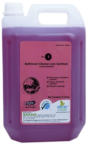 Mystair Bathroom Cleaner cum Sanitizer EC-1, Packaging Size : 5ltr