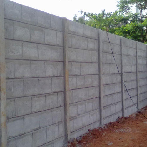 Cement Precast Compound Wall, Color : Grey