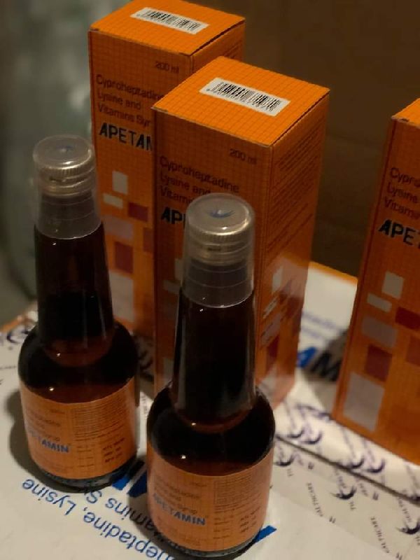 Apetamin syrup, for Laboratory, Pharmaceutical Industry, Purity : 100%
