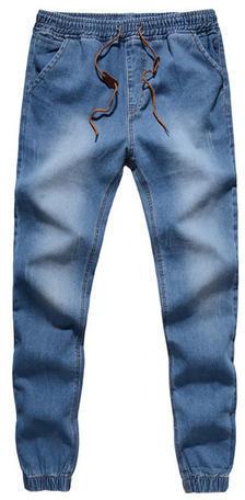 Plain Mens Jogger Jeans, Occasion : Casual Wear