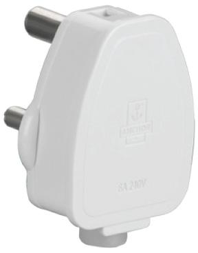 Anchor By Panasonic 6A 3 Pin Plug Top