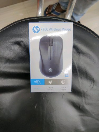 Hp Wireless Mouse, Color : Black