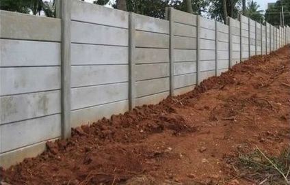 Prefab concrete compound wall, Feature : Durable, High Strength, Termite Proof