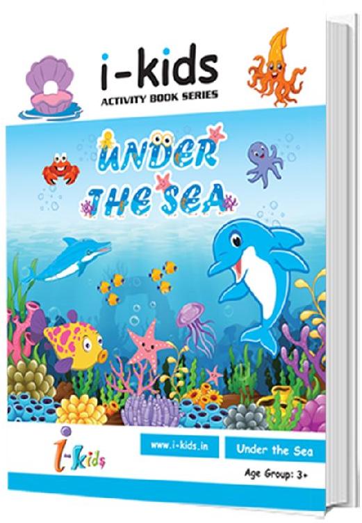 Under the Sea Activity Book, Size : 10x8Inch