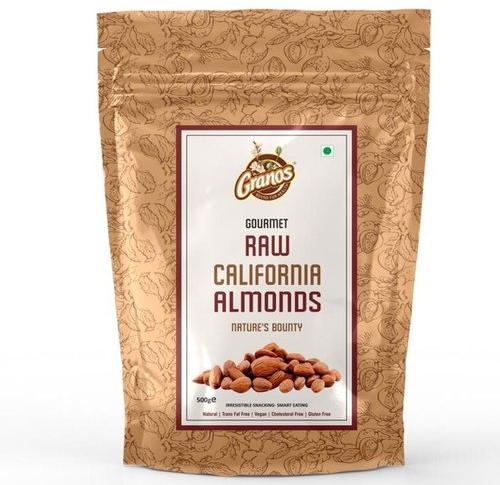 Granos Raw California Almond, Packaging Type : Packet