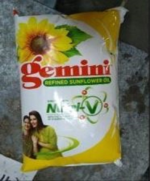 Organic Gemini Refined Sunflower Oil, for Eating, Baking, Cooking, Food, Human Consumption, Snacks