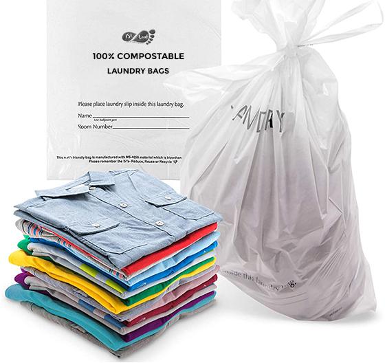 Compostable laundry bags