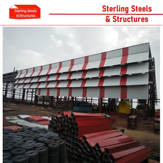 PPGI /PPGL/ Bare Galvalume Semi Automatic Louvered Panels, for Building