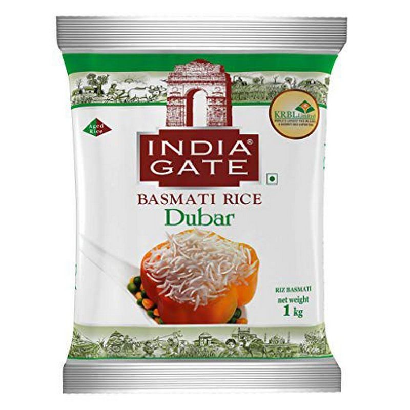 India Gate Dubar Basmati Rice, 1 Kg