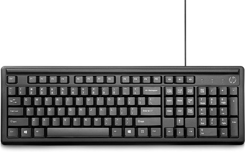 Wired USB Keyboard, Color : Black