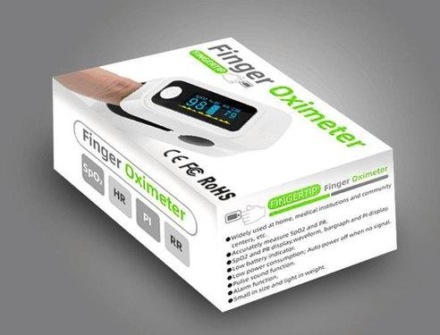 Fingertip Pulse Oximeter, Display Type : Dual Color OLED Display