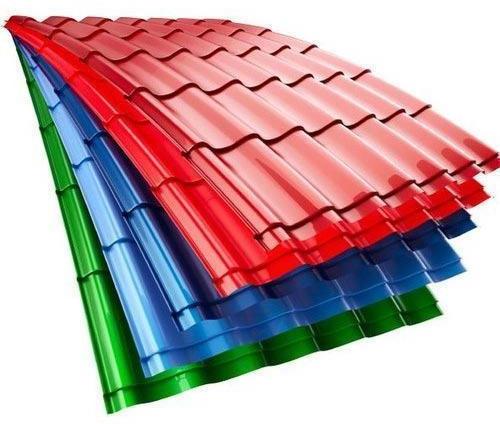 Rectangular Color Coated Sheets, Width : 100-200mm, 200-300mm