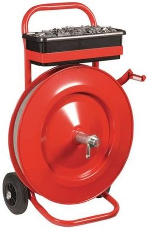 Strapping Tools Dispensers Machine, Color : Red