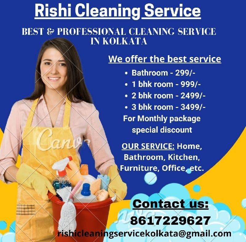 Rishi cleaning services in Kolkata Service Provider of home cleaning