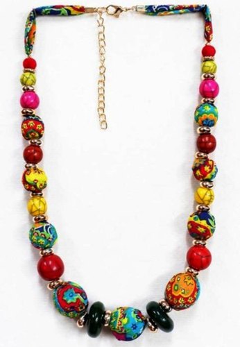 Plastic Bead Necklace