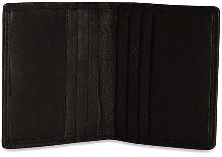 Leather Credit Card Holder, Color : Black