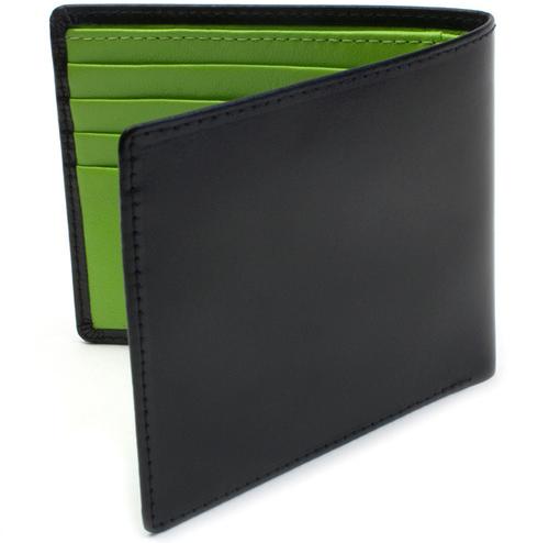 Plain leather wallet, Packaging Type : Box