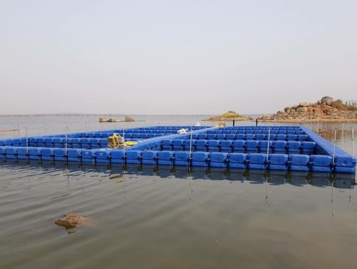 HDPE Aquaculture Cage, Color : Blue, Green, Yellow