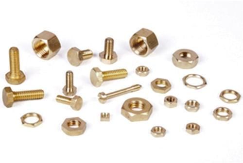 Brass Grooved Lock Nuts