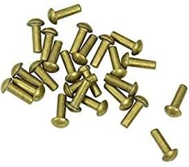 Brass Mushroom Head Rivets