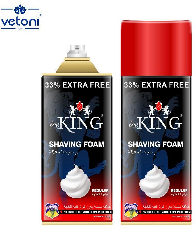 Vetoni Ice King shaving foam Red